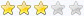 3 stars
